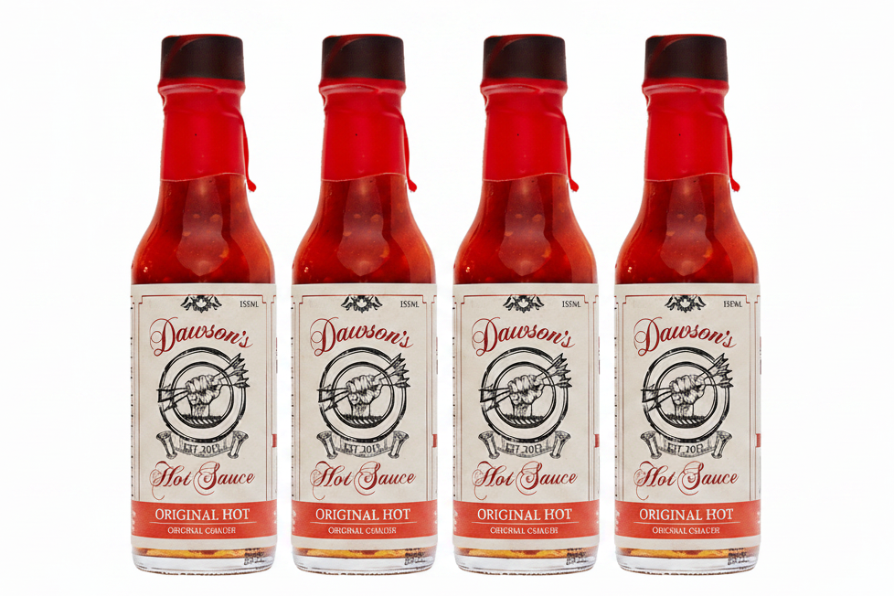 Dawson's Original Hot Sauce | Hot Ones Season 5 Sauce #7, 5 oz. (4PK) - BEST BUY:  Best By 9/25/26