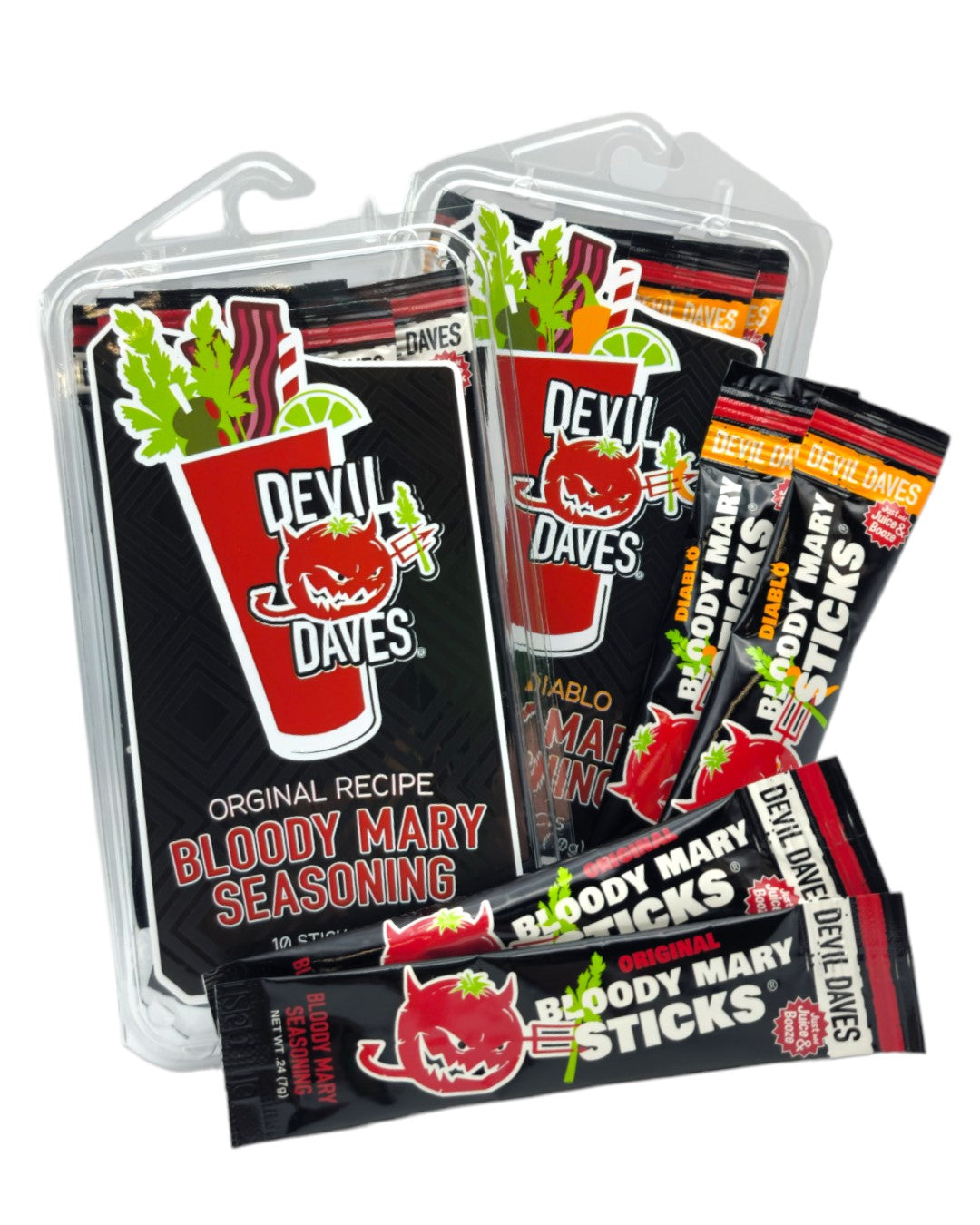 Bloody Mary Sticks - Mixed | 20 Pack