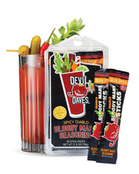 Diablo Bloody Mary Sticks | 10 Pack - The Pepper Pantry (Formerly Marie Sharp's)