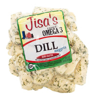 Best Nebraska Farmstead Cheese Nuggets 3 Piece Sampler | New York Cheddar, Dill, California Garlic Pepper | Made in Small Batches