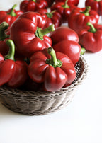 100 PIMENTO PEPPER (Red Sweet Pimientio / Italianelle / Cheese, Roasting, Frying Pepper) Capsicum Annuum Seeds