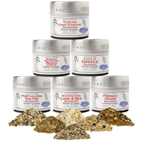 European Seasonings Gift Set - Tastes of Europe - Artisanal Spice Blends Six Pack