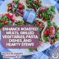 European Seasonings Gift Set - Tastes of Europe - Artisanal Spice Blends Six Pack