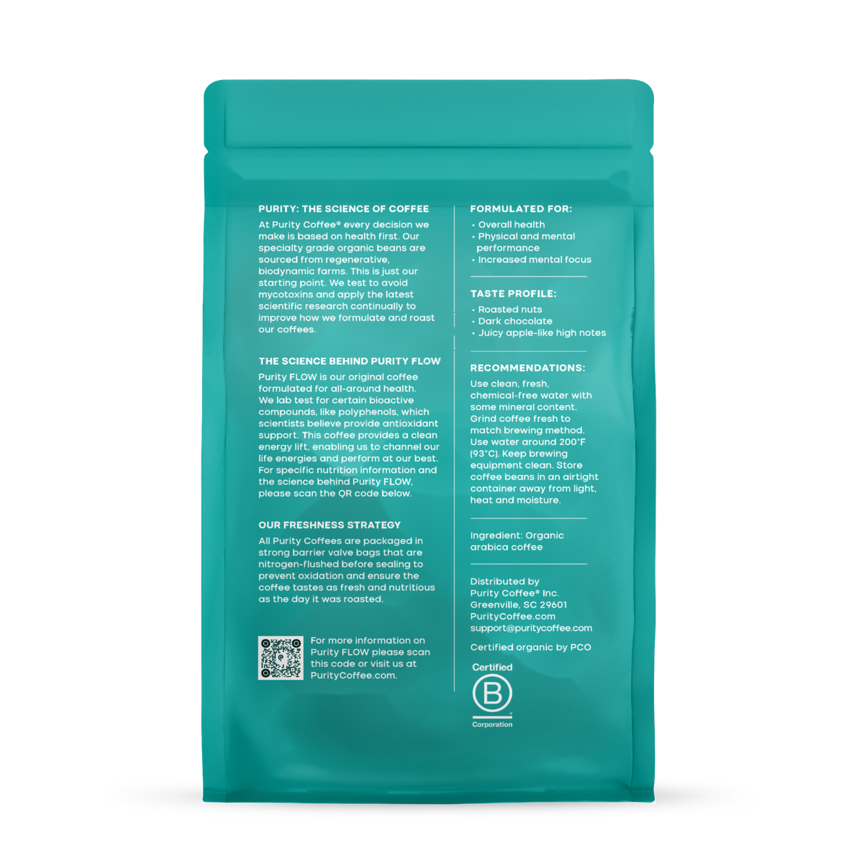 FLOW: Original Medium Roast Whole Bean Coffee