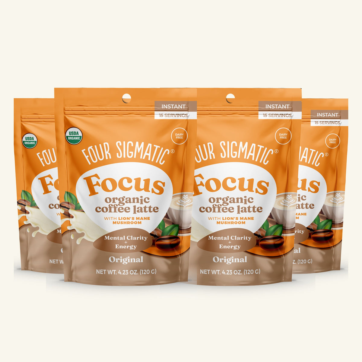 Focus Organic Coffee Latte - Original
