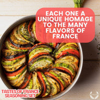 French Seasoning Gift Set - Tastes of France - Artisanal Spice Blends Six Pack