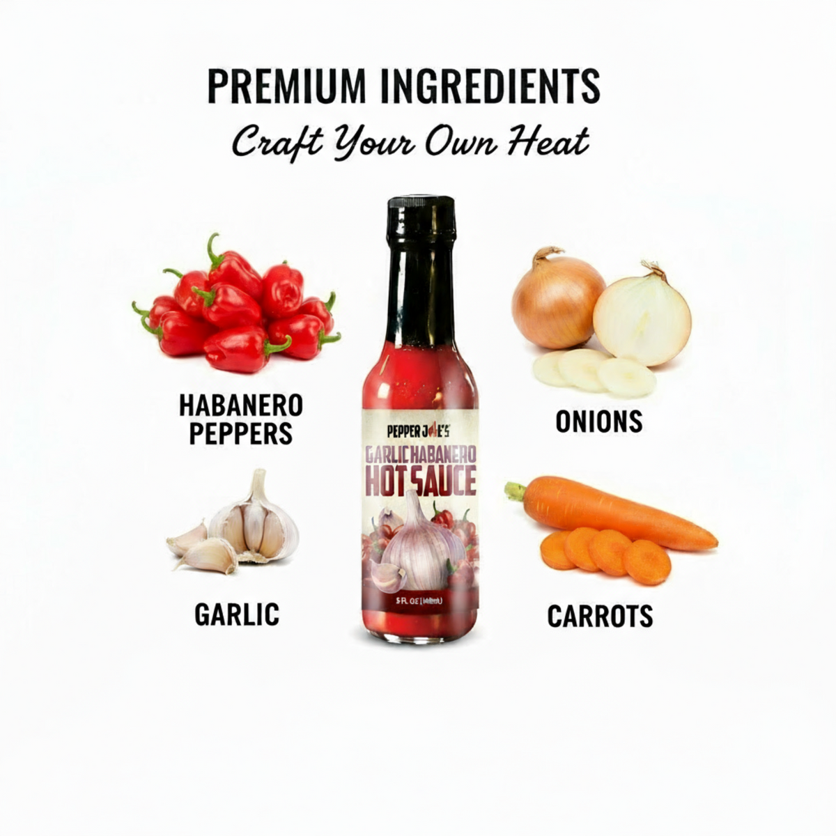 Garlic Habanero Hot Sauce