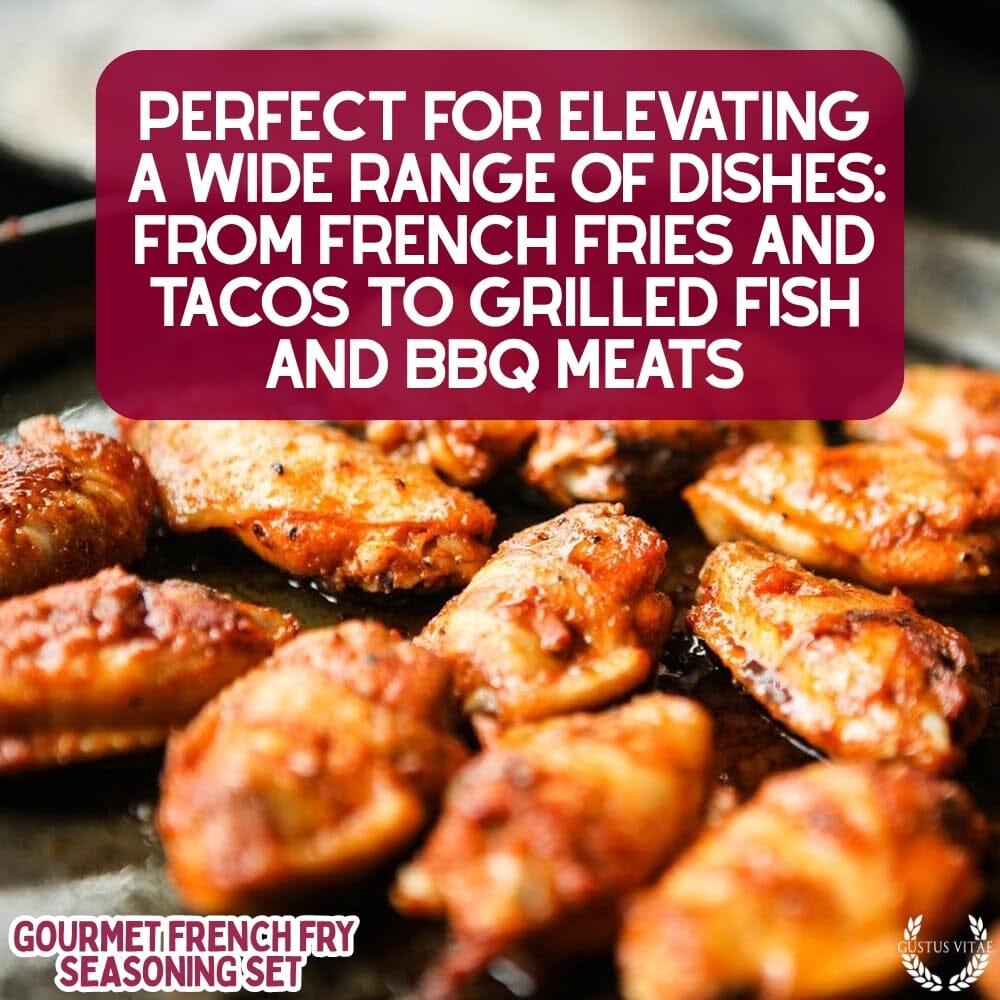 Gourmet French Fry Seasoning Set - Six Pack