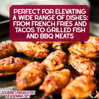 Gourmet French Fry Seasoning Set - Six Pack