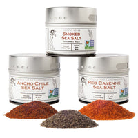 Gourmet Grilling Salts Collection - 3 Tins