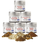 Gourmet BBQ Steak &  Beef Seasoning Gift Set - Six Pack