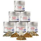 Greek Seasoning Gift Set - Tastes of Greece - Artisanal Spice Blends Six Pack
