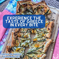 Greek Seasoning Gift Set - Tastes of Greece - Artisanal Spice Blends Six Pack