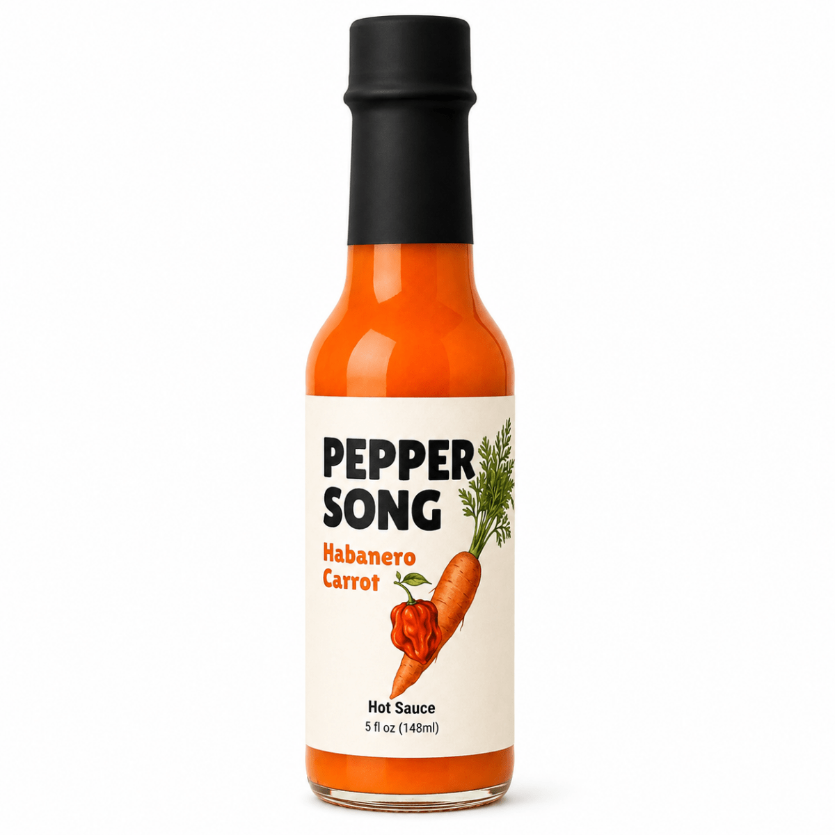Habanero Carrot Hot Sauce