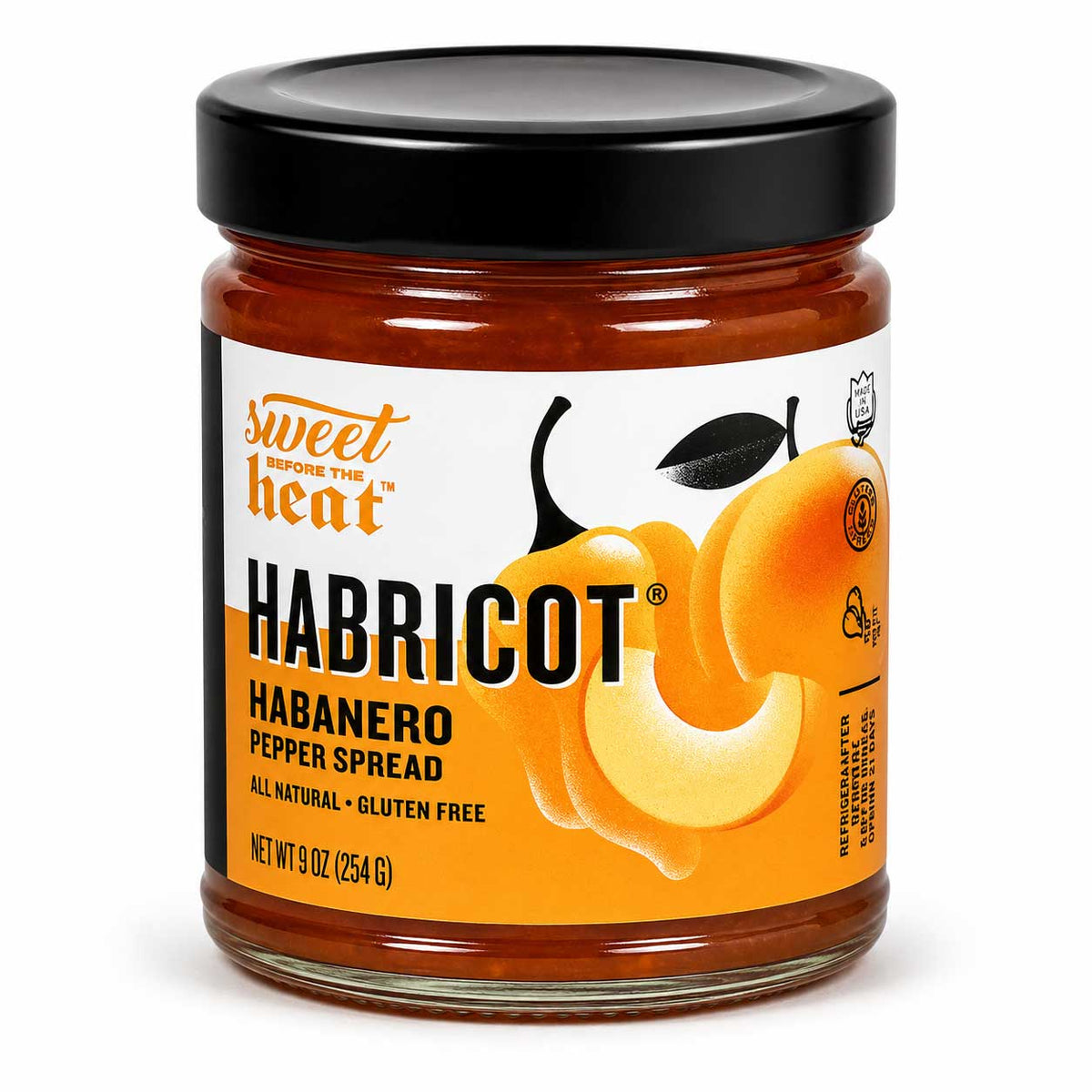 Habricot Pepper Spread | 9 oz | Gluten Free | Chili Dawg's Foods of Fire