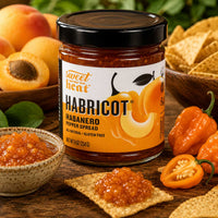 Habricot Pepper Spread | 9 oz | Gluten Free | Chili Dawg's Foods of Fire
