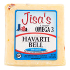 Best Nebraska Farmstead Cheese 6 Piece Sampler | Garlic Pepper, Dill, Havarti Bell, Tomato Basil, Garden Herb, Garlic Parsley | Made in Small Batches