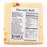 Best Nebraska Farmstead Cheese 6 Piece Sampler | Garlic Pepper, Dill, Havarti Bell, Tomato Basil, Garden Herb, Garlic Parsley | Made in Small Batches