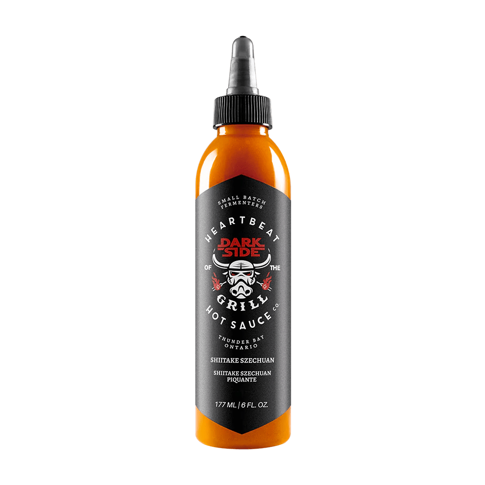 Heartbeat Hot Sauce Dark Side Of The Grill Shitake Szechuan 6 oz.