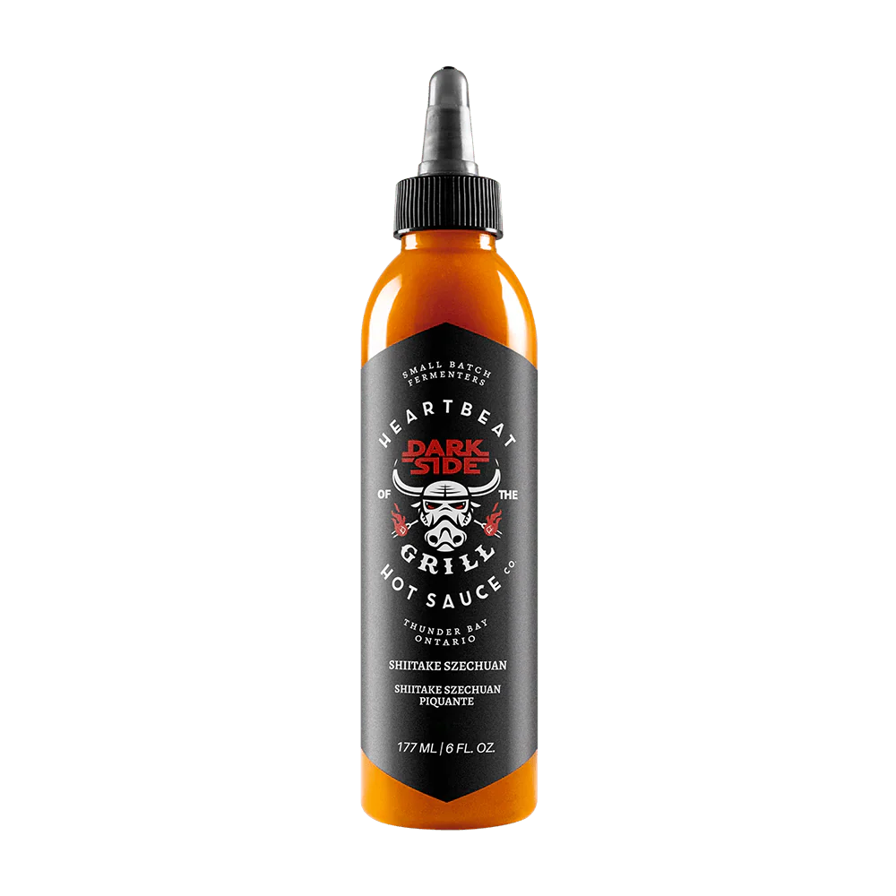 🎁 Heartbeat Hot Sauce Dark Side Of The Grill Shitake Szechuan 6 oz. Best by 3/2025 (100% off)