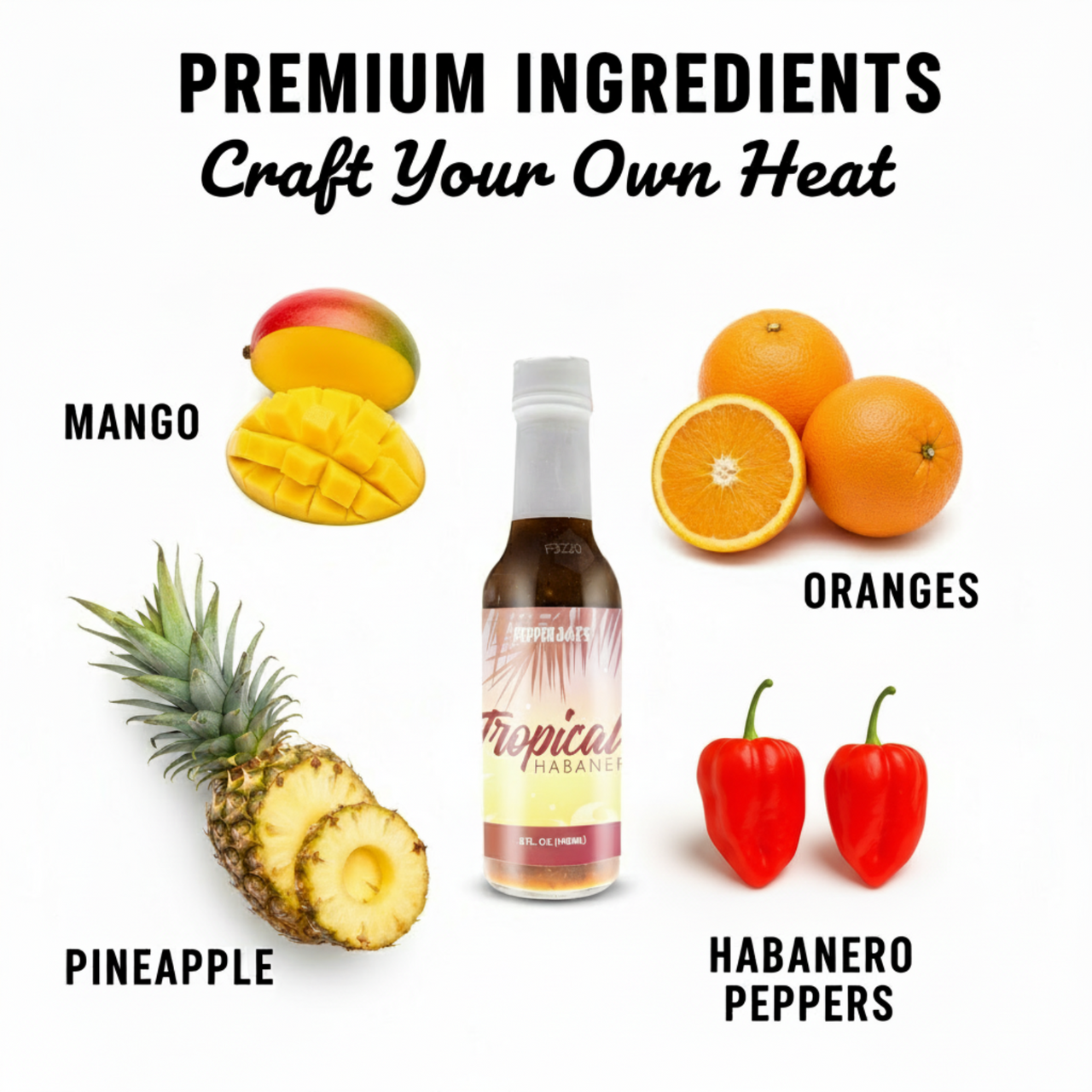 Tropical Habanero Hot Sauce