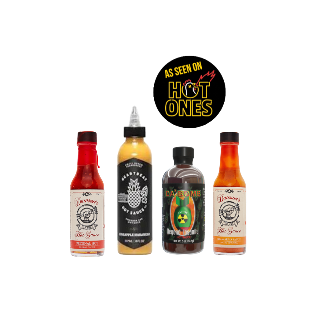 As Seen on Hot Ones 4 Pack