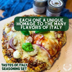 Italian Seasoning Gift Set - Tastes of Italy - Artisanal Spice Blends Six Pack