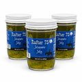 Jalapeno Jelly | 8 oz. Jar | 3 Pack | Burst of Mild Spice | Use in Dips | Fresh Jalapeños | Made in Paxton, NE | Rafter 7S