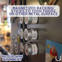 Japanese Seasoning Gift Set - Tastes of Japan - Artisanal Spice Blends Six Pack