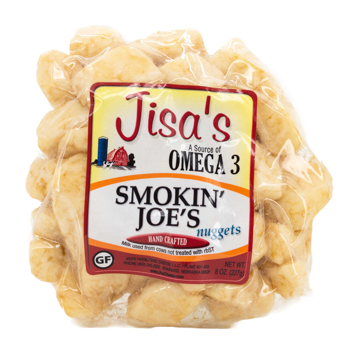 Best Nebraska Farmstead Cheese 6 Piece Sampler | Smokin' Joe's, Buffalo, Farmhouse Ale, BLVD Unfiltered Wheat, Bacon, Jalapeno | Made in Small Batches