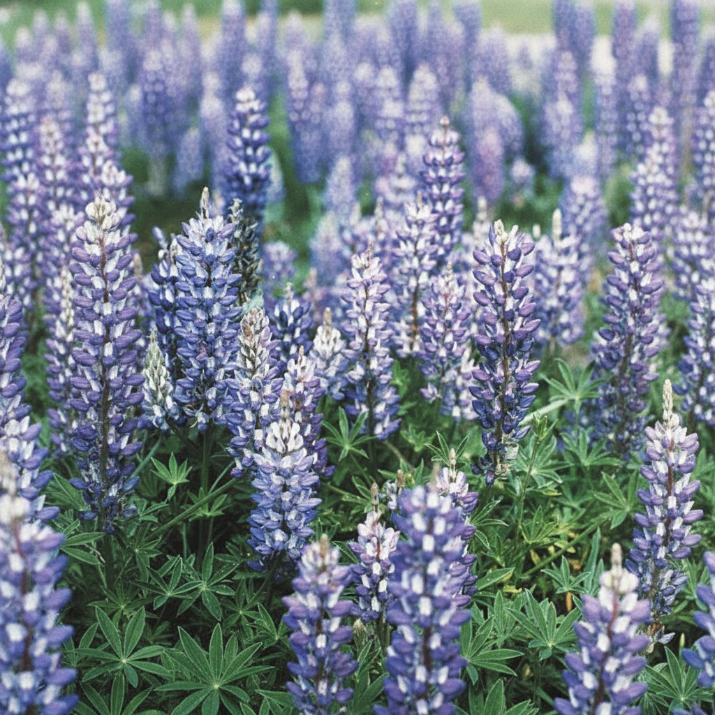 Lupine, Blue & White (lb)