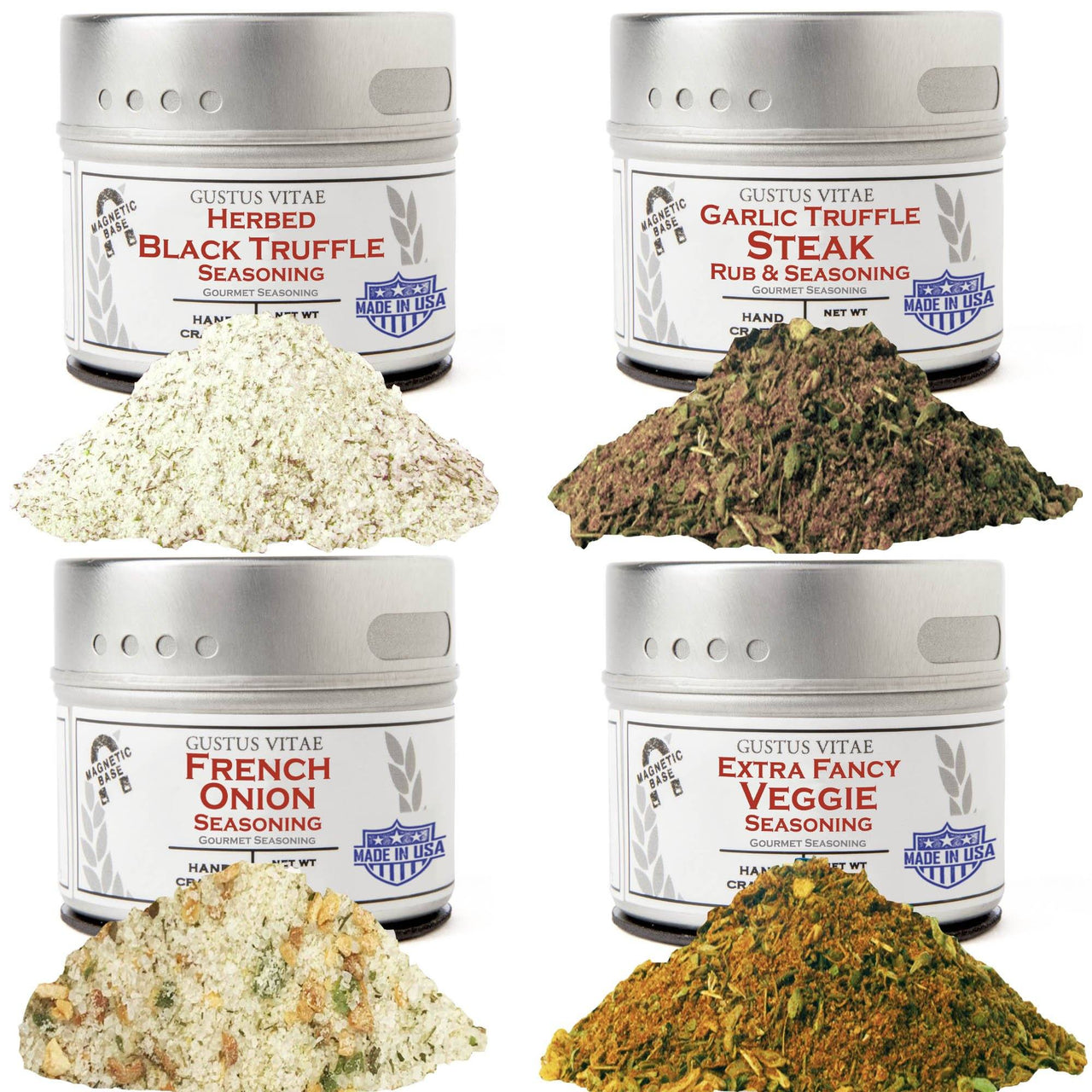 Luxury Protein & Fancy Truffled Side Seasonings | Set of 4