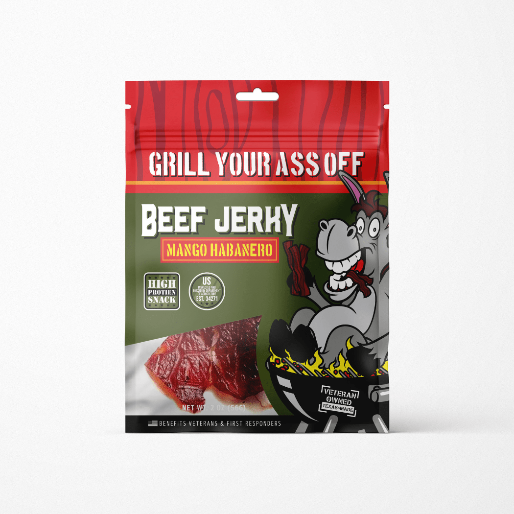 Mango Habanero Beef Jerky - The Pepper Pantry (Formerly Marie Sharp's)