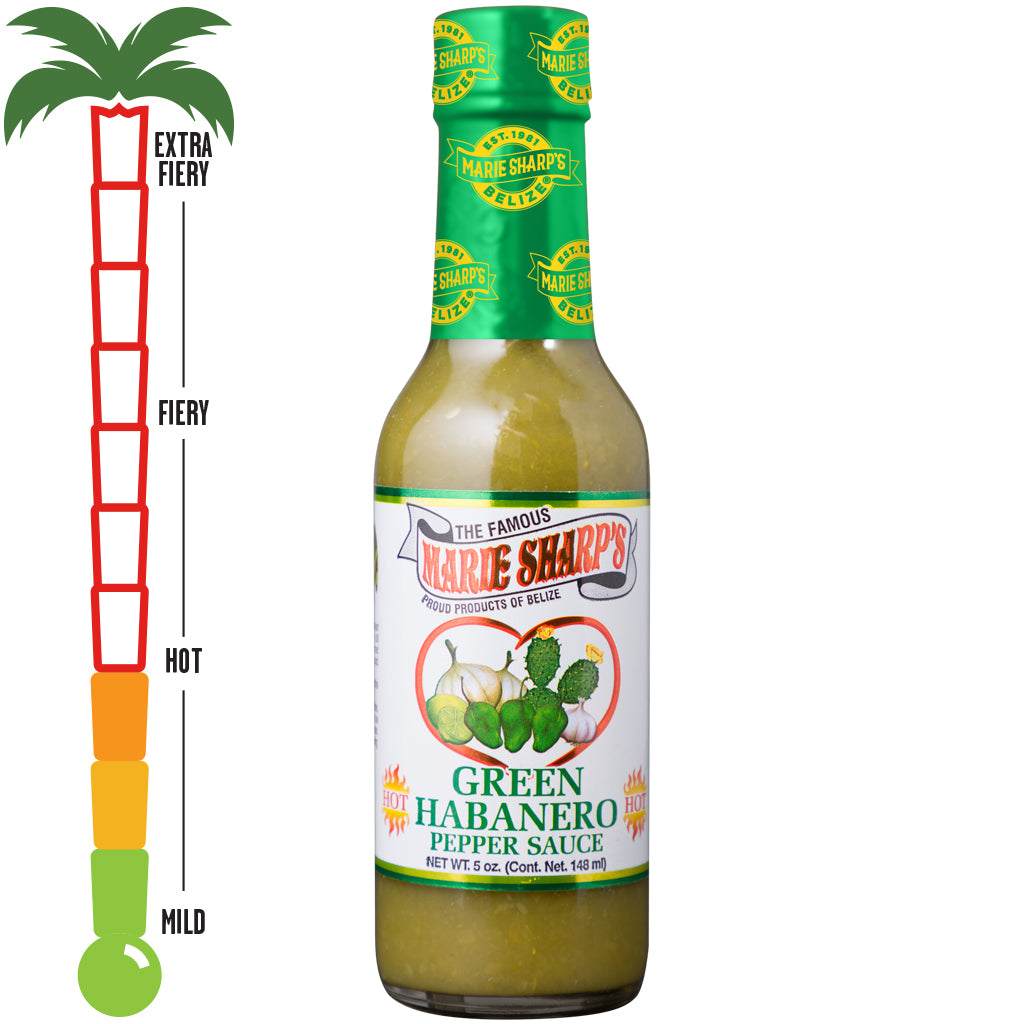 Marie Sharp's Green Cactus Habanero Pepper Sauce