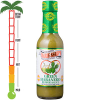 Thumbnail for Marie Sharp's Green Cactus Habanero Pepper Sauce