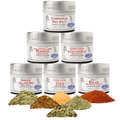 Mexican Seasoning Gift Set - Tastes of Mexico - Artisanal Spice Blends Six Pack