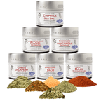 Mexican Seasoning Gift Set - Tastes of Mexico - Artisanal Spice Blends Six Pack