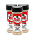 Hot All Natural Spice | Pack of 3 | 3.5 oz. Bottle | 12 All-Natural Herbs | Low Sodium | Gluten and Sugar Free | A Taste of Nebraska | No MSG or GMOs | Great for Meat, Veggies, Soups, Cheeses, and Pizza | Packed With Flavor | Delicious and Nutritious