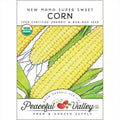 Sweet New Mama Corn Seeds (Organic)