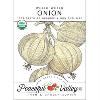 Walla Walla Onion Seeds (Organic)