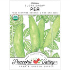 Sugar Daddy Pea Seeds (Organic)