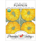 Jack Be Little Pumpkin Seeds (Organic)