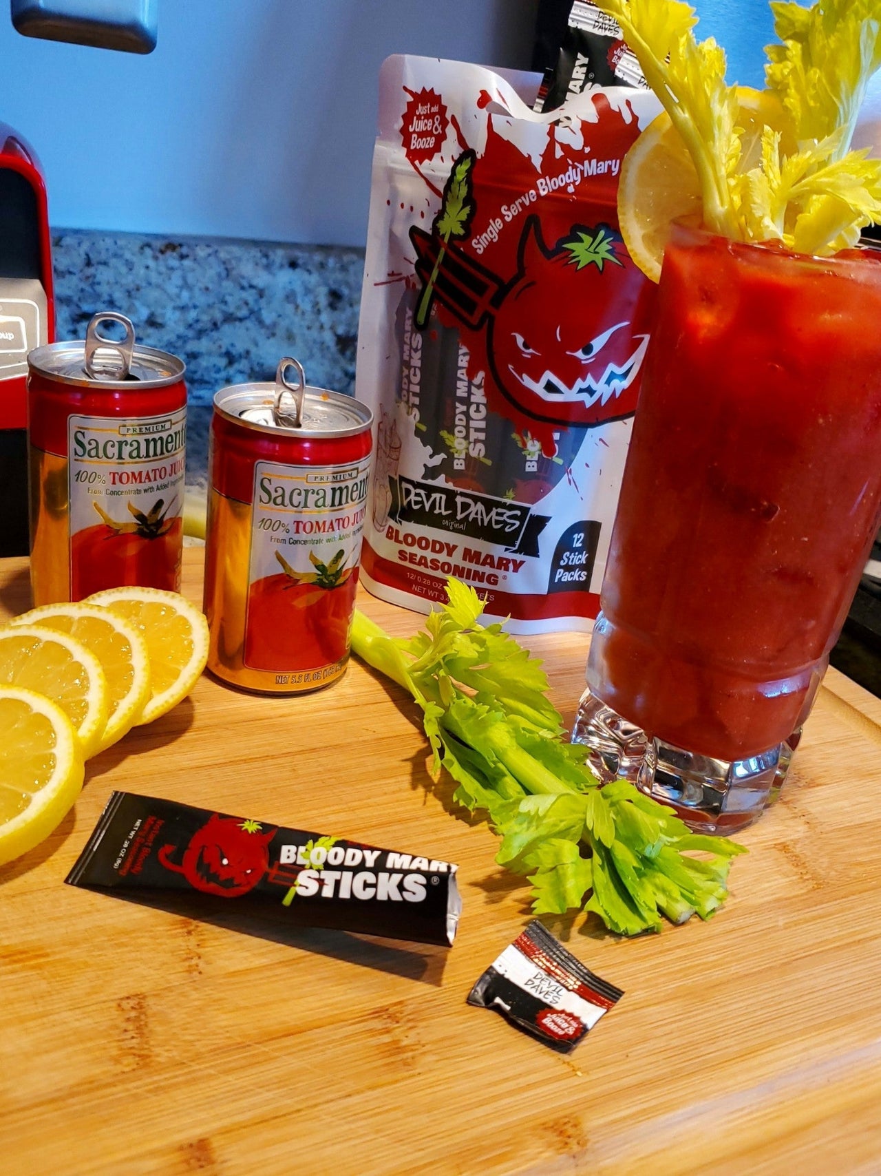 Original Bloody Mary Sticks | 10 Pack - The Pepper Pantry (Formerly Marie Sharp's)