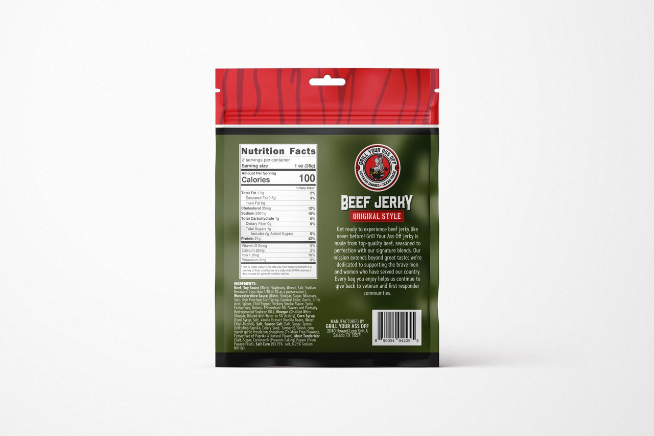 Original Style Beef Jerky - The Pepper Pantry (Formerly Marie Sharp's)