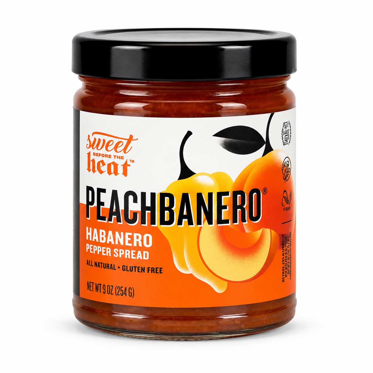Peachbanero Pepper Spread | 9 oz | Gluten Free | Chili Dawg's Foods of Fire