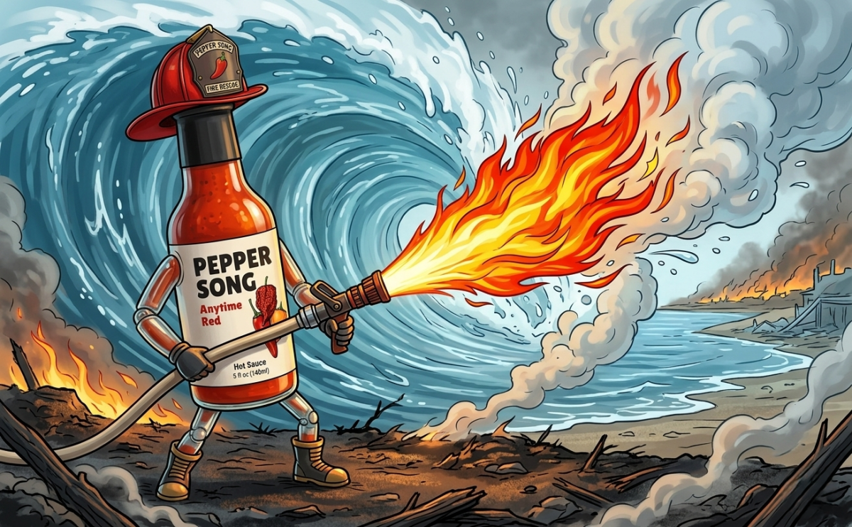 Anytime Red Hot Sauce