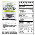 Black Pepper Beef Jerky | 1.5 oz. Bag | Pack of 3 | Premium Beef Jerky | Made in Holdrege, NE | Nebraska Star Beef