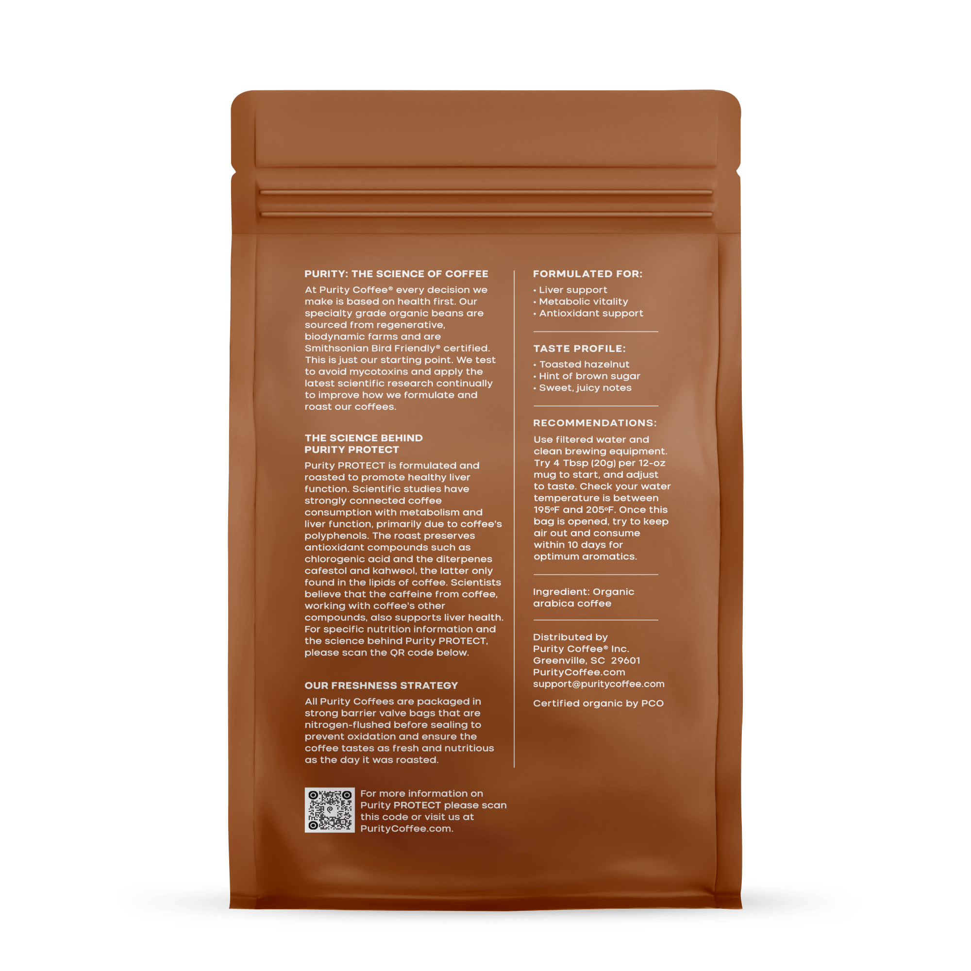 PROTECT: Light - Medium Roast Ground Coffee