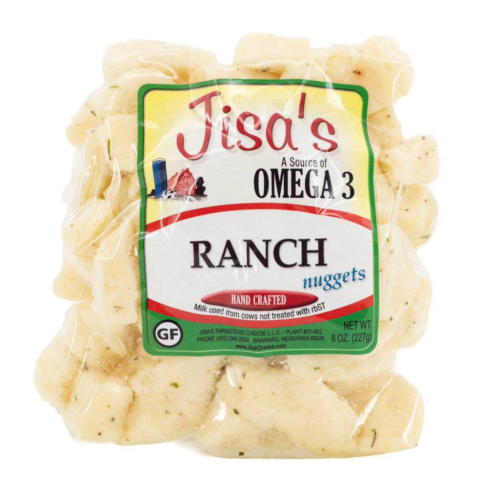 Best Nebraska Farmstead Cheese Nuggets 6 Piece Sampler | Buffalo Wing, Dill, Ranch, Garlic, NY Cheddar, CA Garlic Pepper | Made in Small Batches