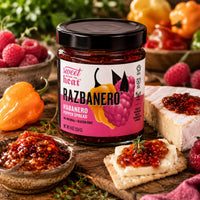 Razbanero Pepper Spread | Pack of 3 | 9 oz | Gluten Free | Chili Dawg's Foods of Fire